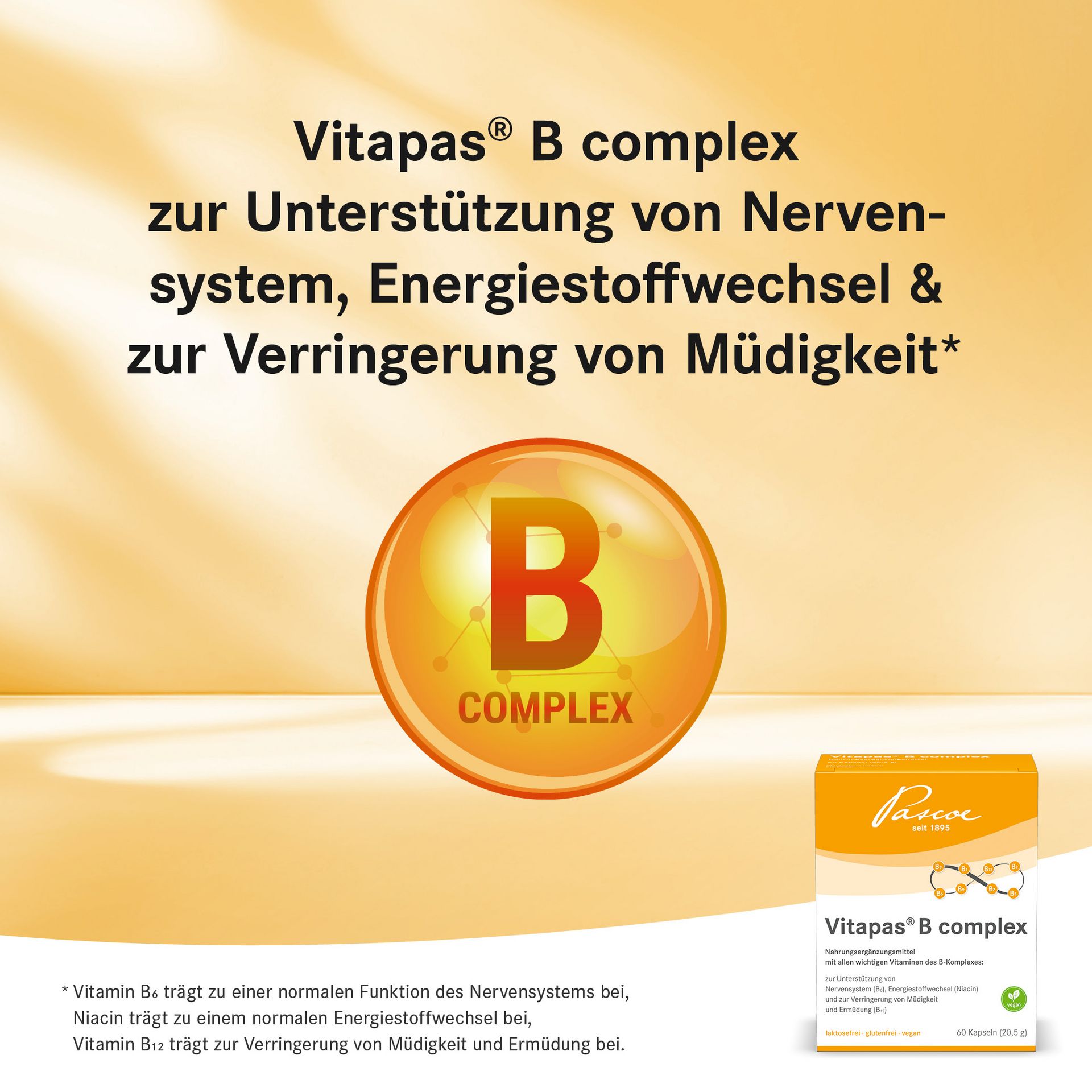 Vitapas B Complex Health Claims